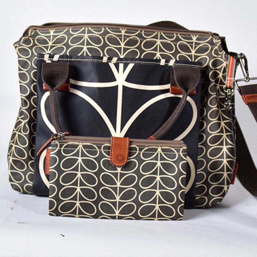 Orla Kiely Handbag and Wallet Set